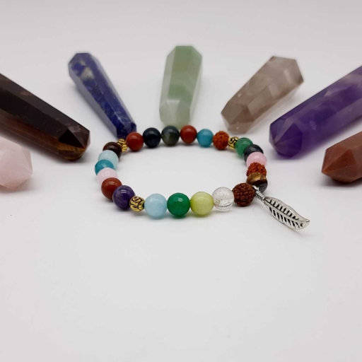 Handmade Designer Natural Gemstone Beads Bracelet For Yoga And Meditation