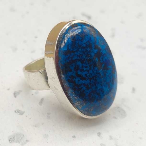 Tibetian Turquoise Gemstone Handmade 925 Sterling Silver Ring