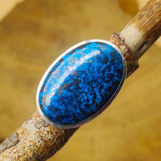 Tibetian Turquoise Gemstone Handmade 925 Sterling Silver Ring