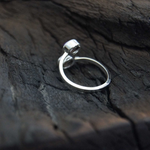 Dual Amethyst Gemstone Handmade 925 Sterling Silver Adjustable Ring