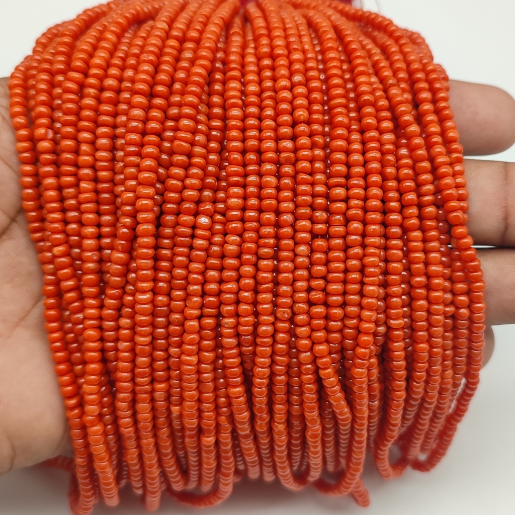 Natural Coral Round Shape Beads
